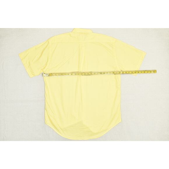 Ralph Lauren Men's Yellow Blake Short Sleeve Button Down Size L Short Sleeve - Picture 5 of 8